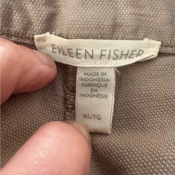 Eileen Fisher Women's Wide Leg Hemp Cropped pants - Picture 4 of 6